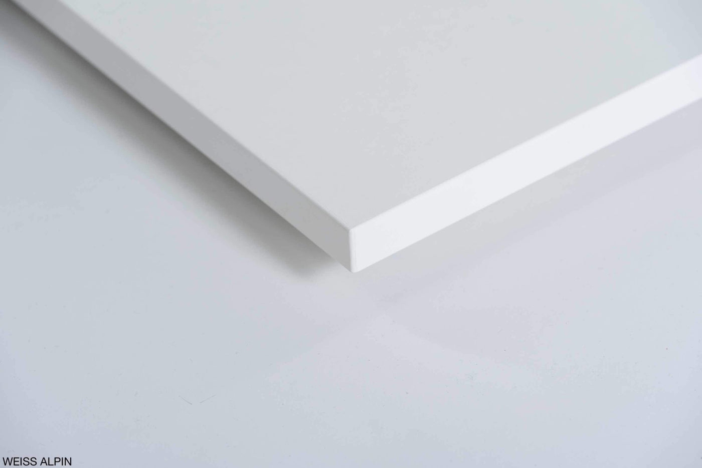 123HomeOffice - Weiss Alpin - Tischplatten - 120x80x2.5 cm - Glatt - 123HomeOffice