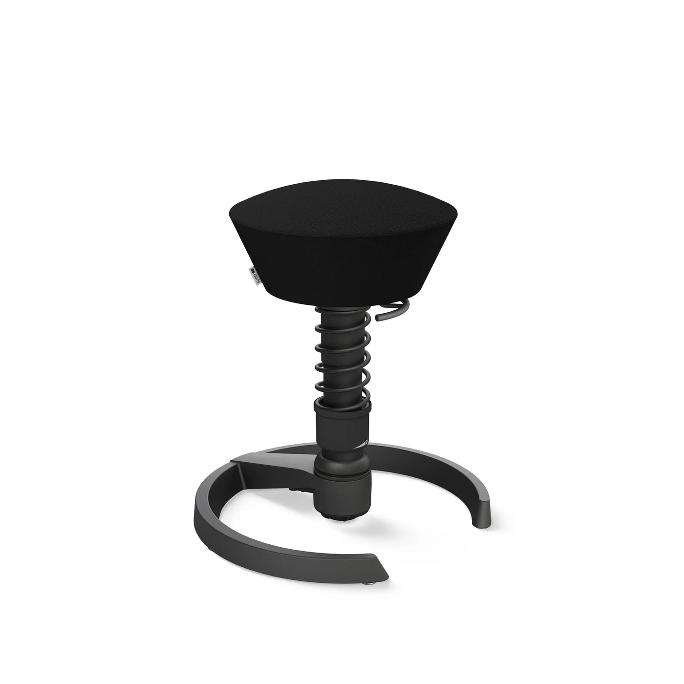 Aeris - Aeris Swopper Black Gleiter - Black Edition - Sitzhocker - Wollmischung (Select Gabriel) - schwarz - 123HomeOffice