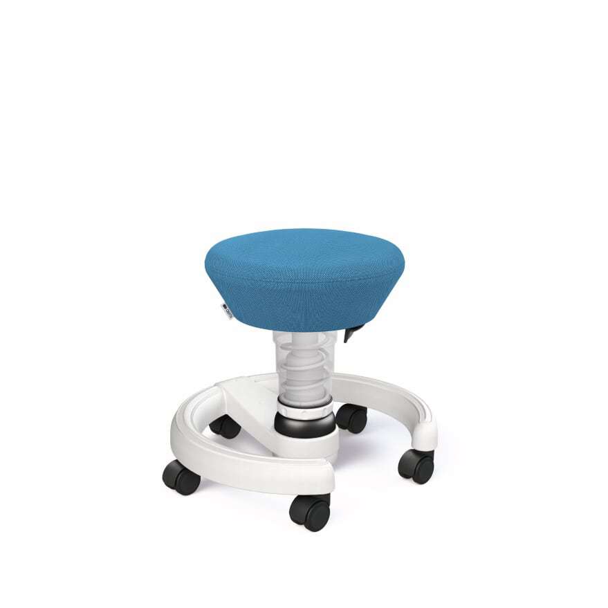 Aeris - Swoppster Blau - Sitzhocker - Weiss - Blau - 123HomeOffice