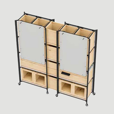 Bene - Bene PIXEL Rack Wall - Desk - 123HomeOffice