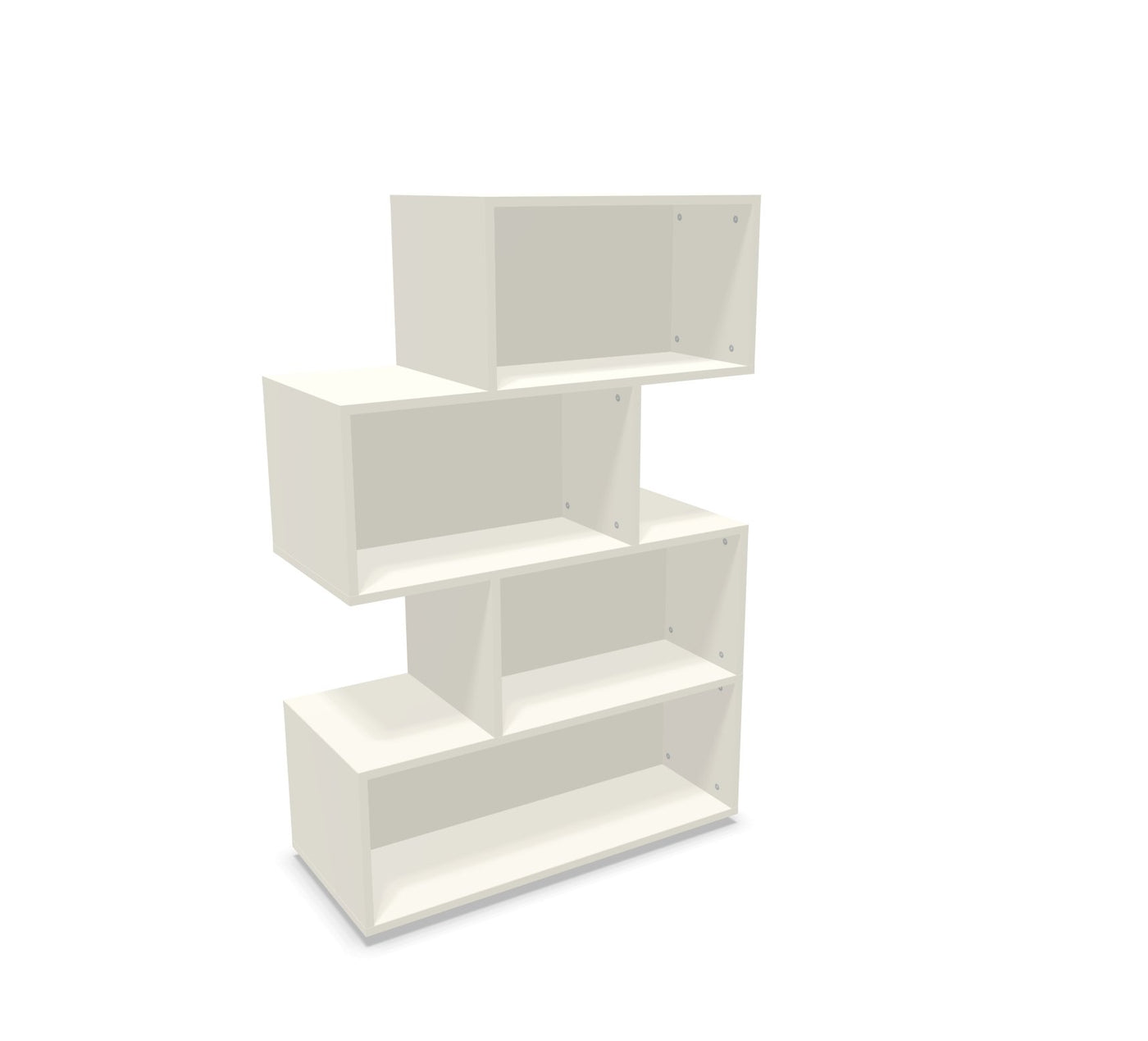 Hali - Hali Mix - Style Wandregal - Storage - Größe (B x H x L): 60 cm x 56 cm x 60cm - Basic White - 123HomeOffice