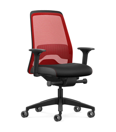 Interstuhl - Interstuhl EVERY ACTIVE Edition 02 (Rot Schwarz) - Bürostuhl - Rot Schwarz - 123HomeOffice
