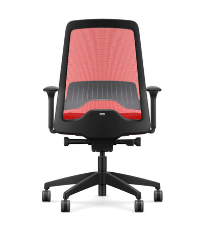Interstuhl - Interstuhl EVERY ACTIVE Edition 02 (Rot Schwarz) - Bürostuhl - Rot Schwarz - 123HomeOffice