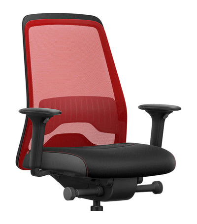 Interstuhl - Interstuhl EVERY ACTIVE Edition 02 (Rot Schwarz) - Bürostuhl - Rot Schwarz - 123HomeOffice