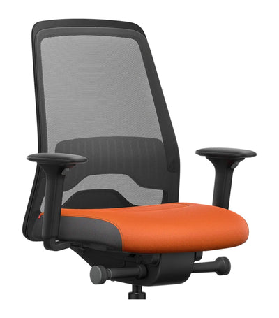 Interstuhl - Interstuhl EVERY ACTIVE Edition 07 (Anthrazit Orange) - Bürostuhl - Anthrazit Orange - 123HomeOffice