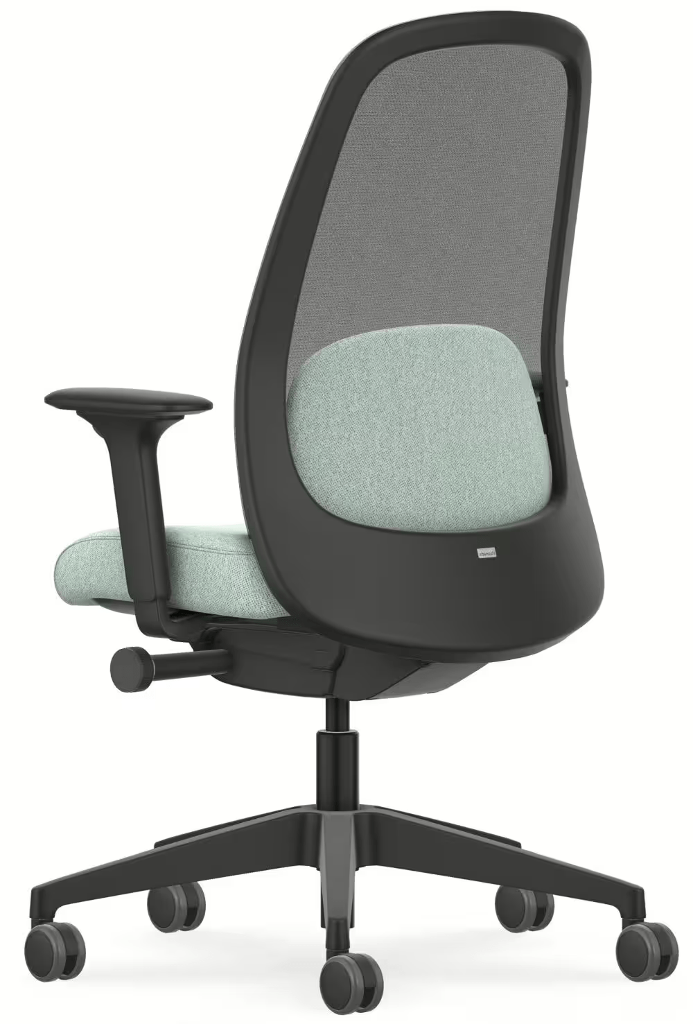 Interstuhl - Interstuhl HEJis3 (HJ216) Bürostuhl (Netzrücken) - Bürostuhl - Netzrücken (HJ216) - Schwarz Mint - Synchronmechanik - 123HomeOffice