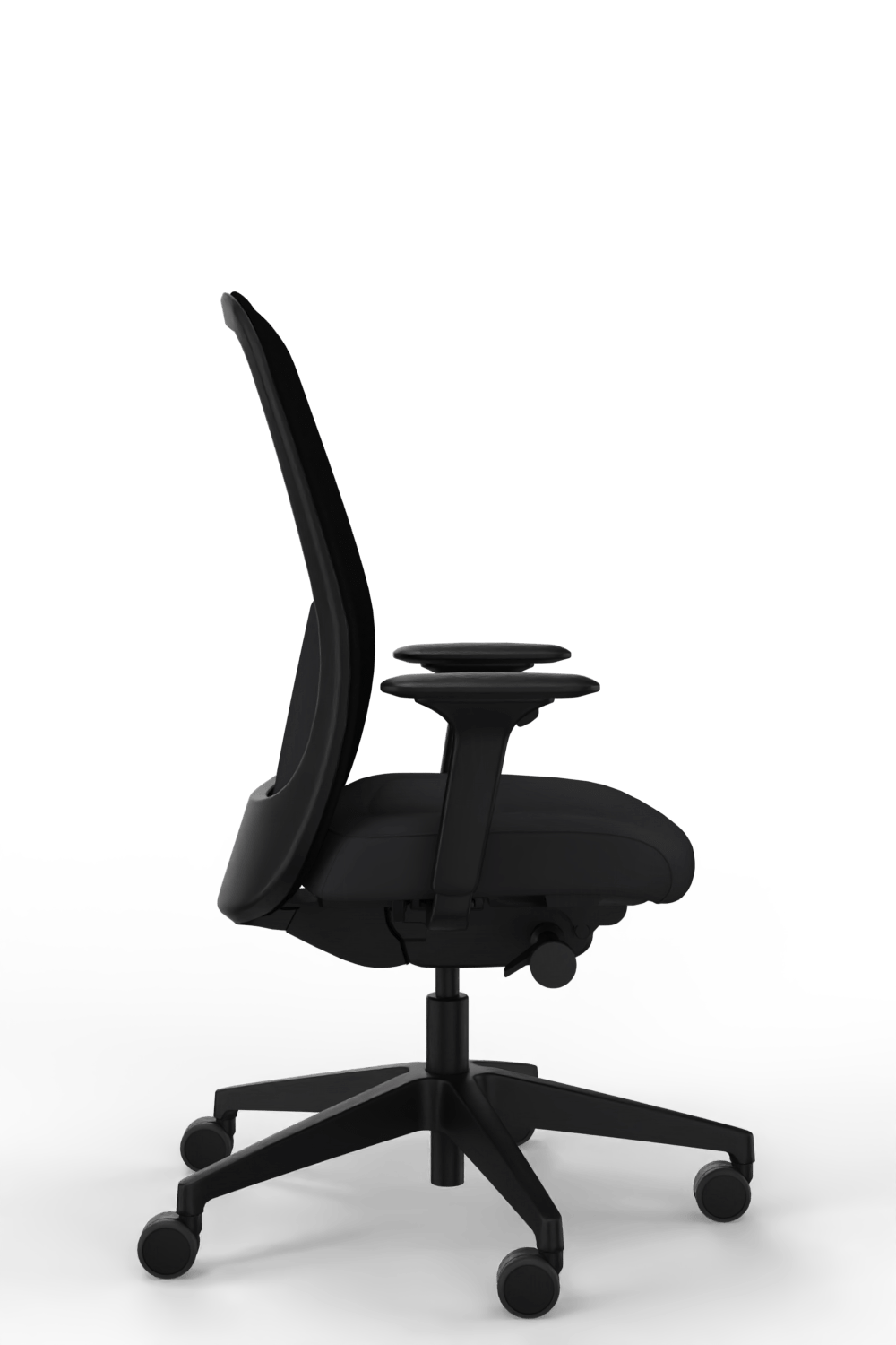 Interstuhl - Interstuhl HEJis3 (HJ216) Bürostuhl (Netzrücken) - Bürostuhl - Netzrücken (HJ216) - Schwarz Schwarz - Synchronmechanik - 123HomeOffice