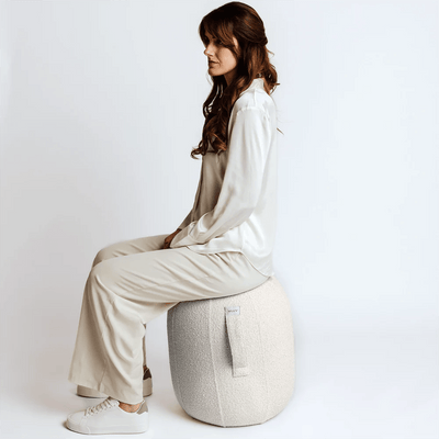 Vluv - Vluv Kapsul Diva Balancekapsel - Sitzbälle - Weiss - Medium - 123HomeOffice