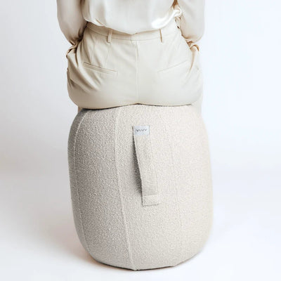 Vluv - Vluv Kapsul Diva Balancekapsel - Sitzbälle - Weiss - Medium - 123HomeOffice
