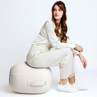 Vluv - Vluv Kapsul Diva Balancekapsel - Sitzbälle - Weiss - Medium - 123HomeOffice