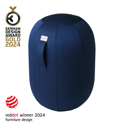 Vluv - Vluv Kapsul Leiv Balancekapsel - Sitzbälle - Royal Blue - Medium - 123HomeOffice