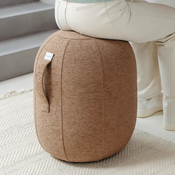 Vluv - Vluv Kapsul Stov Balancekapsel - Sitzbälle - Macchiato - Medium - 123HomeOffice