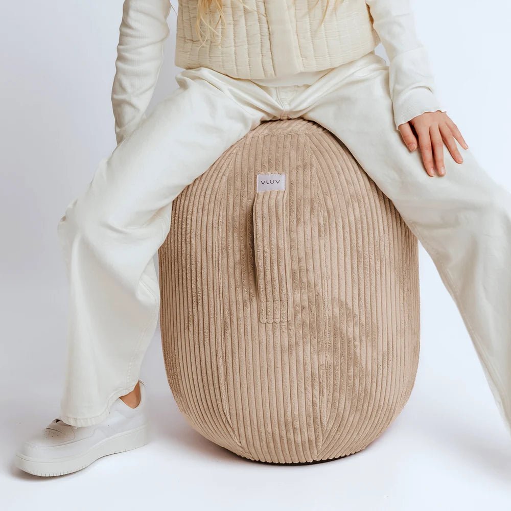 Vluv - Vluv Kapsul Vlip Balancekapsel - Sitzbälle - Beige - Medium - 123HomeOffice