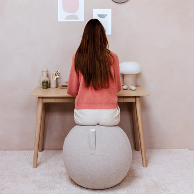 Vluv - Vluv Sitzball - Bol Vair - Sitzbälle - 60 - 65cm - White - 123HomeOffice