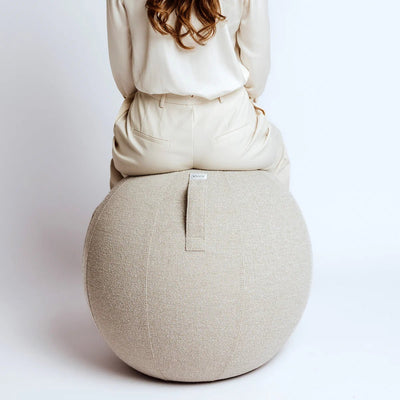 Vluv - Vluv Sitzball - Bol Vair - Sitzbälle - 60 - 65cm - White - 123HomeOffice