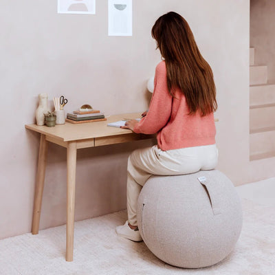 Vluv - Vluv Sitzball - Bol Vair - Sitzbälle - 60 - 65cm - White - 123HomeOffice