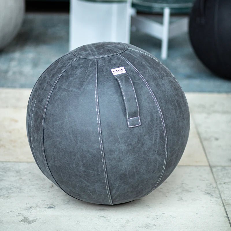 Vluv - Vluv Sitzball - Bol Vega - Sitzbälle - 60 - 65cm - Dark Grey - 123HomeOffice
