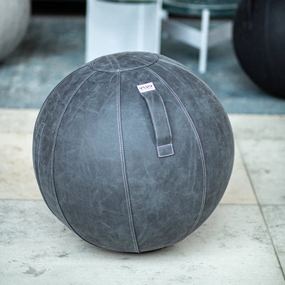 Vluv - Vluv Sitzball - Bol Vega - Sitzbälle - 60 - 65cm - Dark Grey - 123HomeOffice