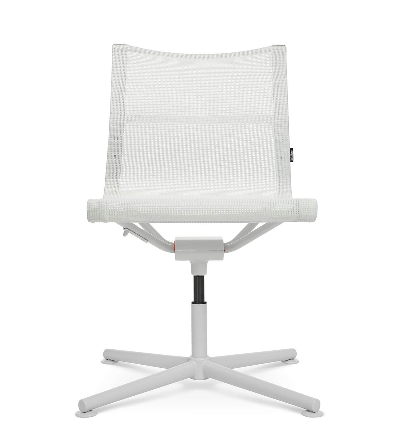 Wagner - D1 Office Besucherstuhl Weiss m. Gleitern - OFFICE CHAIRS - Ohne Armlehne - 123HomeOffice