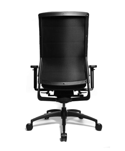 Wagner - Ergomedic 100 - 4 - Bürostuhl - Kunststoff Schwarz - 123HomeOffice