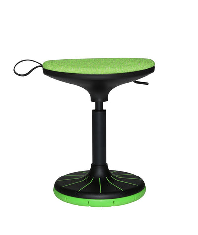 Wagner - W3 - Low Ergonomischer Sitzhocker - Sitzhocker - Schwarzgrün - 123HomeOffice