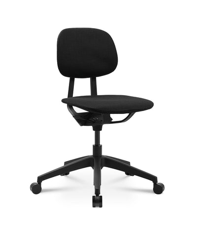 Wagner - Wagner S2 Bürostuhl (Schwarz) - Bürostuhl - Mit Stoffbezug in Schwarz - 123HomeOffice